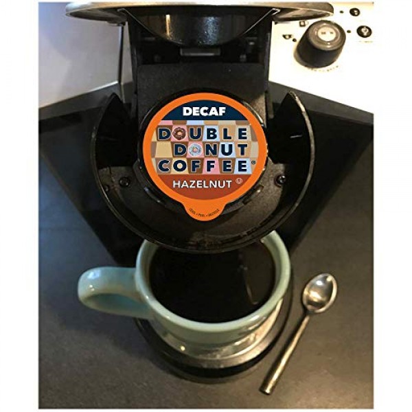 Hazelnut Decaf Coffee Pods Pack Of 24 Capsules Medium Roast De