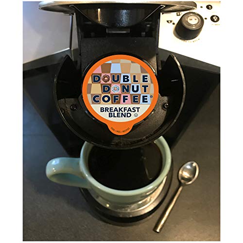 Double Donut Breakfast Blend Coffee, In Recyclable Single Serve