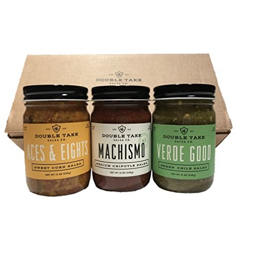 Double Take Salsa Gourmet Variety 3 Pack, Aces &Amp; Eights Sweet Co