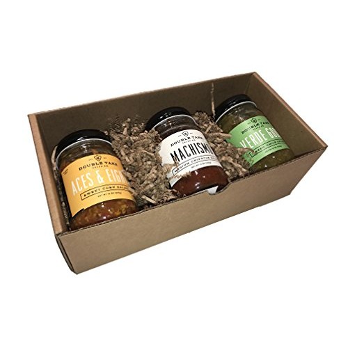 Double Take Salsa Gourmet Variety 3 Pack, Aces &Amp; Eights Sweet Co