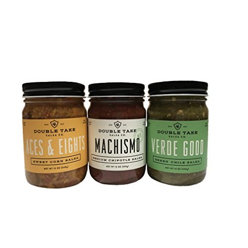 Double Take Salsa Gourmet Variety 3 Pack, Aces &Amp; Eights Sweet Co