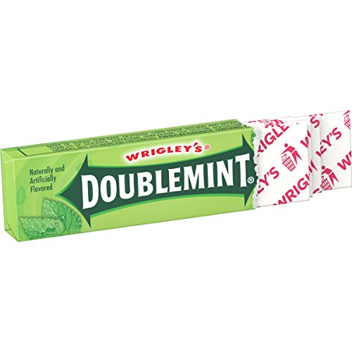 Wrigleys Doublemint Chewing Gum, 5-Count 40 Packs