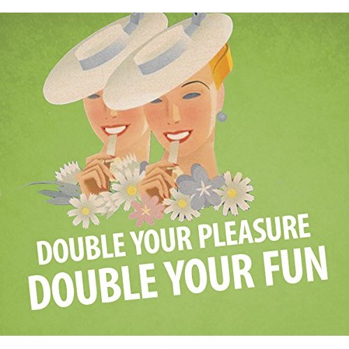 Wrigleys Doublemint Chewing Gum, 5-Count 40 Packs