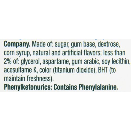 Wrigleys Doublemint Chewing Gum, 5-Count 40 Packs