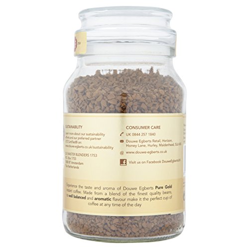 Douwe Egberts Pure Gold Instant Coffee 190 G Pack Of 2