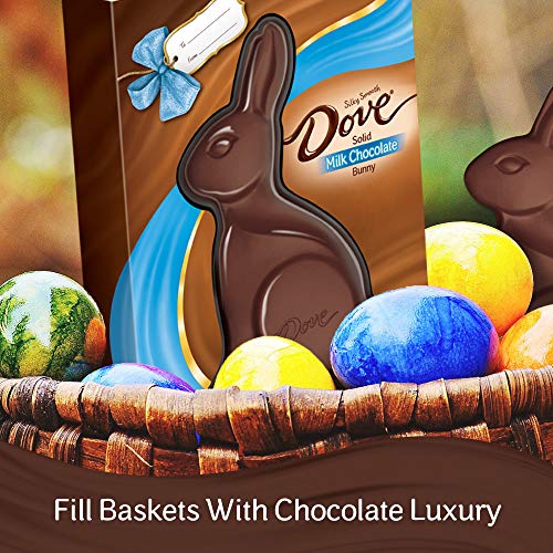 Dove Easter Milk Chocolate Candy Solid Easter Bunny 12-Ounce Box