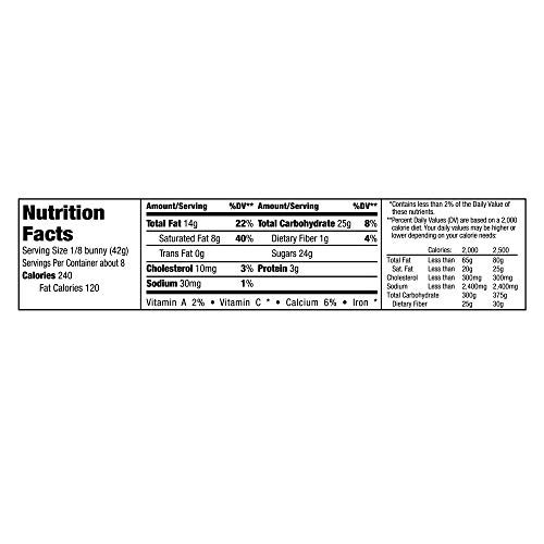 Dove Easter Milk Chocolate Candy Solid Easter Bunny 12-Ounce Box