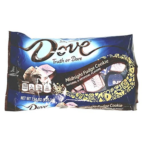 Dove Chocolate Valentines Day Truth Or Dare Midnight Fudge Cooki