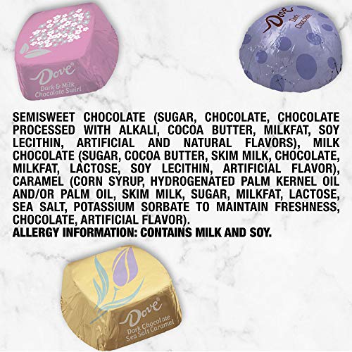 DOVE Easter Variety Pack Dark Chocolate Candy Assortment, 22.7 o...