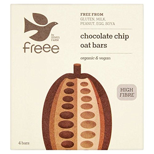 Doves Farm Gf Chocolate Chip Organic Flapjacks - 4 X 35G 0.31Lbs