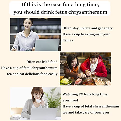 DOZO Chrysanthemum Tea Premium Fetal Chrysanthemum Tea 120g /4.2...