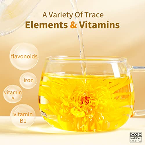 DOZO Golden Silk Chrysanthemum Tea Chrysanthemum Tea 60g /2.12oz...