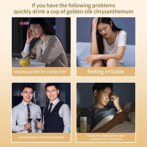 DOZO Golden Silk Chrysanthemum Tea Chrysanthemum Tea 60g /2.12oz...