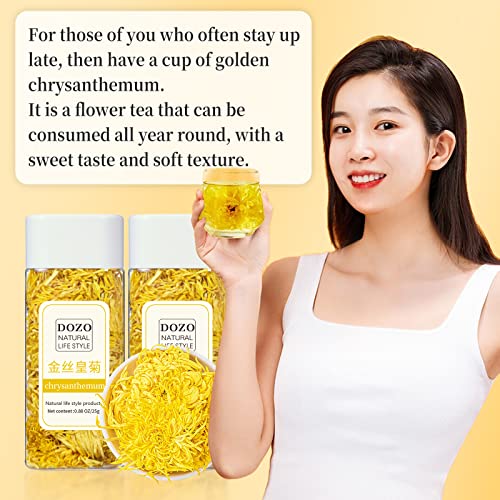 DOZO Golden Silk Chrysanthemum Tea Chrysanthemum Tea 60g /2.12oz...