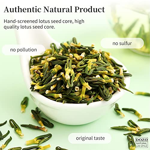DOZO Lotus plumule 300g 150g*2 10.58oz Lian Zi Xin Wild Nature...