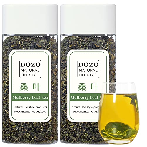 DOZO Mulberry Leaf Tea 400g（200g*2）14.1oz Healthy Herbal Tea S...