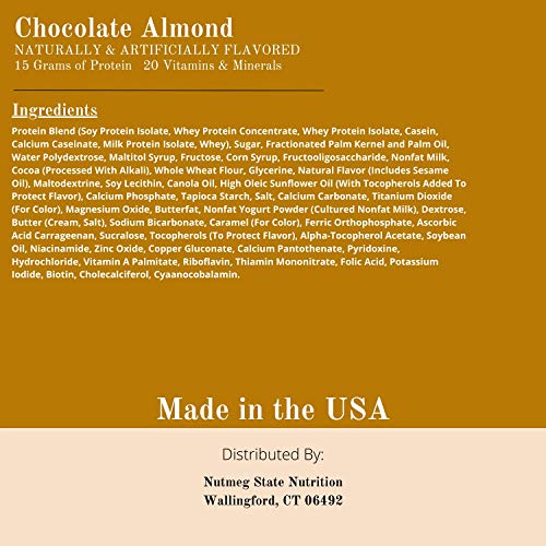 Nutmeg State Nutrition High Protein Snack And Meal Replacement B