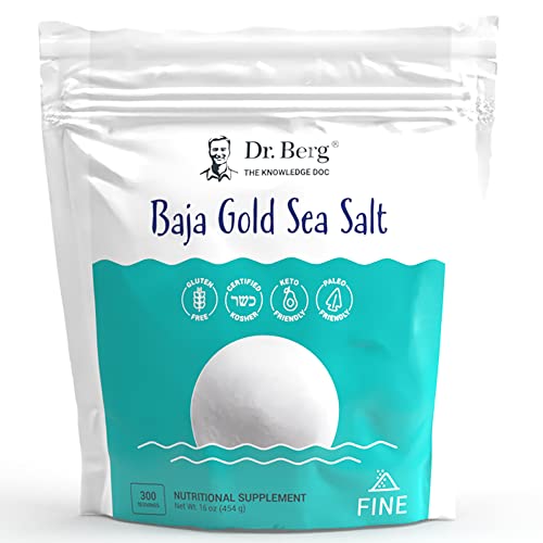 Dr. Bergs Baja Gold Sea Salt Organic - Natures Fine Sea Salt Su