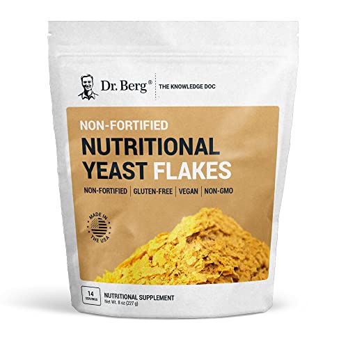 Dr. Bergs Premium Nutritional Yeast Flakes| Gluten Free &Amp; Non-G