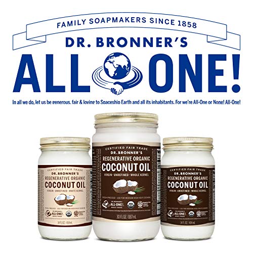 Dr. Bronners - Regenerative Organic Coconut Oil Whole Kernel,
