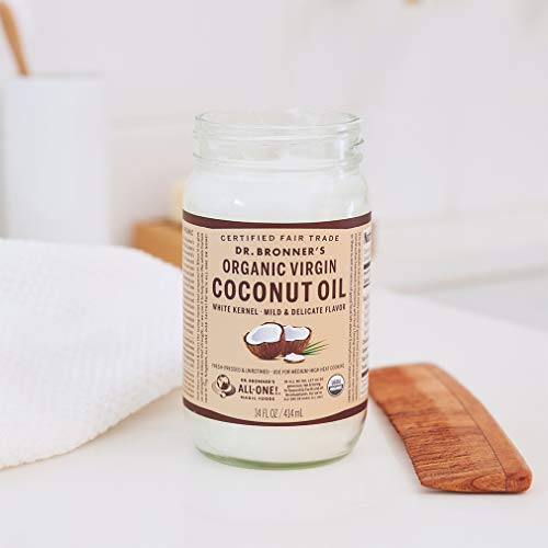 Dr. Bronners - Organic Virgin Coconut Oil White Kernel, 14 Oun