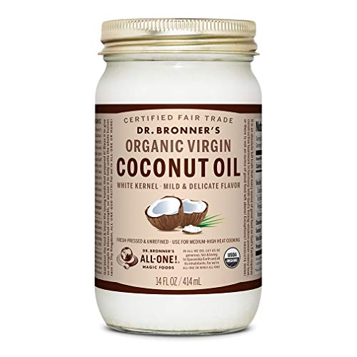 Dr. Bronners - Organic Virgin Coconut Oil White Kernel, 14 Oun