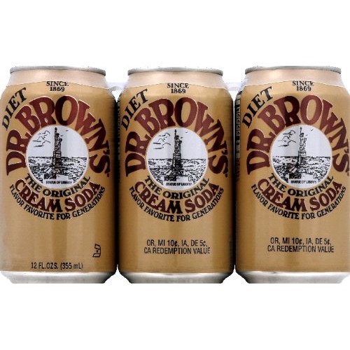 Dr Browns Soda Diet Cream 6 - Pack