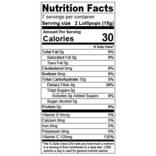 Dr. Johns Healthy Sweets Fruit Lollipops: Cherry, Grape And Blu