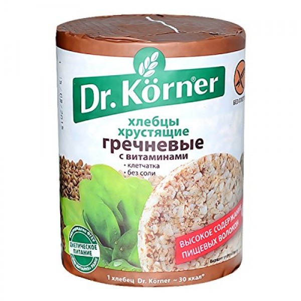 Dr. Korner Buckwheat Crispbread 100g 5-pack