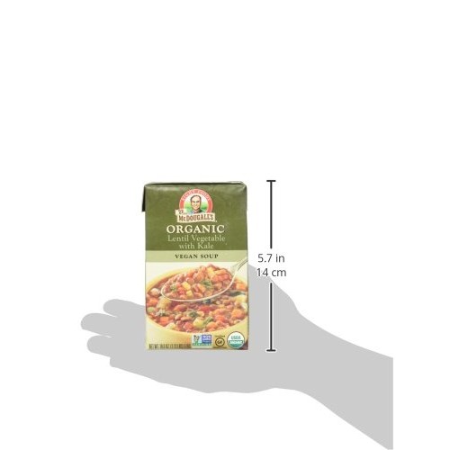 Dr. Mcdougalls Right Foods Soup,Organic Lentil Vegetable, 7.3 P
