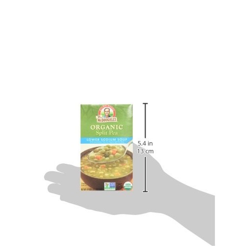 Dr. Mcdougalls Right Foods Soup,Organic Split Pea, Lower Sodium