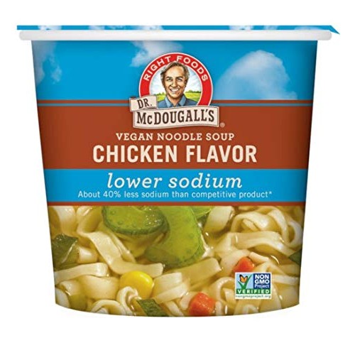 Dr. Mcdougalls Right Foods Vegan Chicken Flavor Noodle Soup Lig