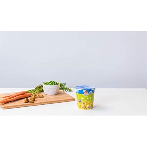 Dr. Mcdougalls Right Foods Vegan Split Pea Soup, 2.5 Ounce Cups