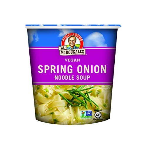 Dr. Mcdougalls Right Foods Vegan Spring Onion Noodle Soup, 1.9