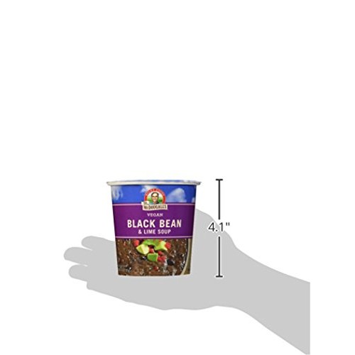 Dr. Mcdougalls Vegan Black Bean &Amp; Lime Soup, 3.4 Oz