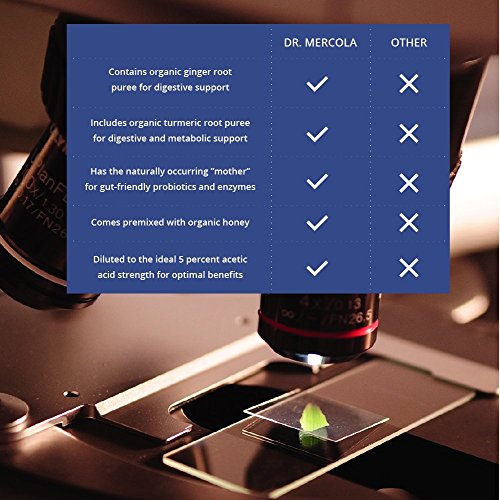 Dr Mercola, Pure Power Organic Keto Cider 16 Fl Oz 1 Pt., 31 S