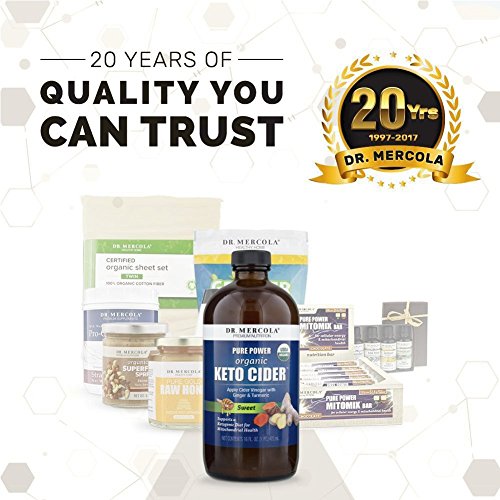 Dr Mercola, Pure Power Organic Keto Cider 16 Fl Oz 1 Pt., 31 S