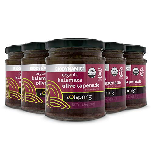 Dr. Mercola Solspring Biodynamic Organic Kalamata Olive Tapenade