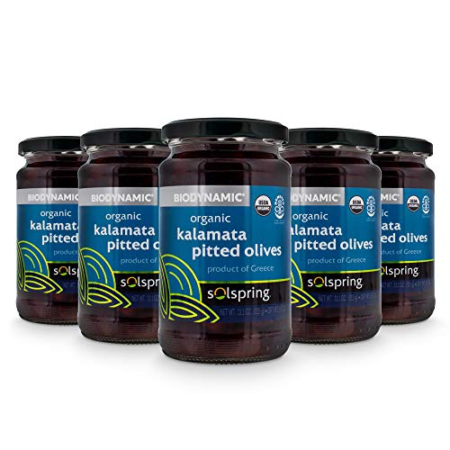 Dr. Mercola Solspring Biodynamic Organic Kalamata Pitted Olives,