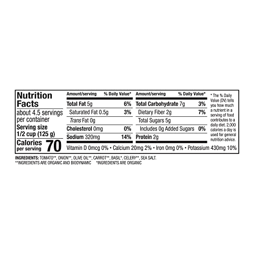 Dr. Mercola Solspring Biodynamic Organic Tomato Basil Italian Pa