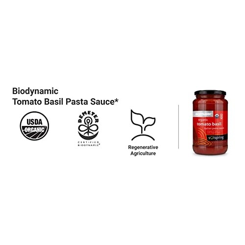 Dr. Mercola Solspring Biodynamic Organic Tomato Basil Italian Pa