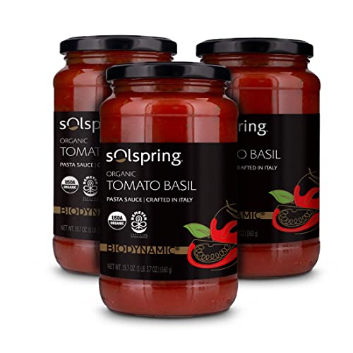Dr. Mercola Solspring Biodynamic Organic Tomato Basil Italian Pa