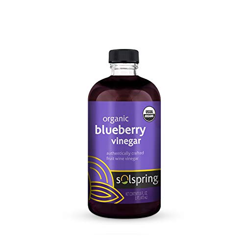 Dr. Mercola Solspring Organic Blueberry Vinegar, 1 Bottle 16 Fl