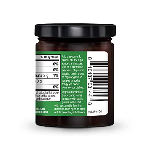 Dr. Mercola Solspring Organic Fermented Black Garlic Puree, Abo