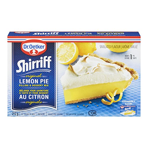 Dr. Oetker Shirriff Original Lemon Pie Filling &Amp; Desert Mix - 212G