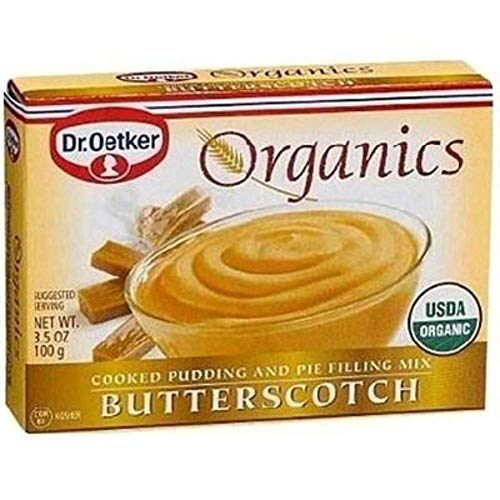 Dr. Oetker Organics Pudding Mix, Butterscotch, 3.5-Ounce Boxes ...