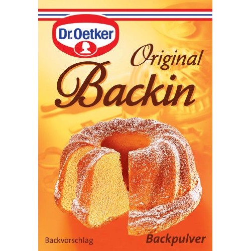 Dr. Oetker Original Backin Backing Powder Backpulver 3-Pack