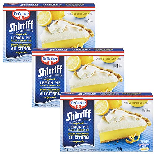Dr. Oetker Shirriff Lemon Pie Filling &Amp; Desert Mix 212G/7.5Oz, 3