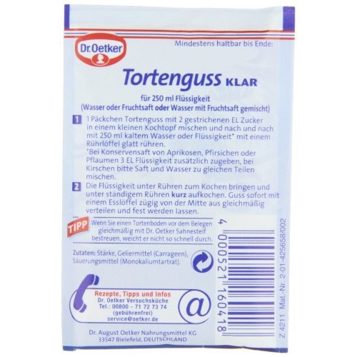 Dr. Oetker Tortenguss Klar
