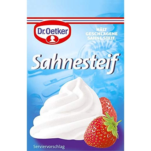 From Germany Dr. Oetker Sahnesteif Whip Cream Stabilizer Pack Of 5